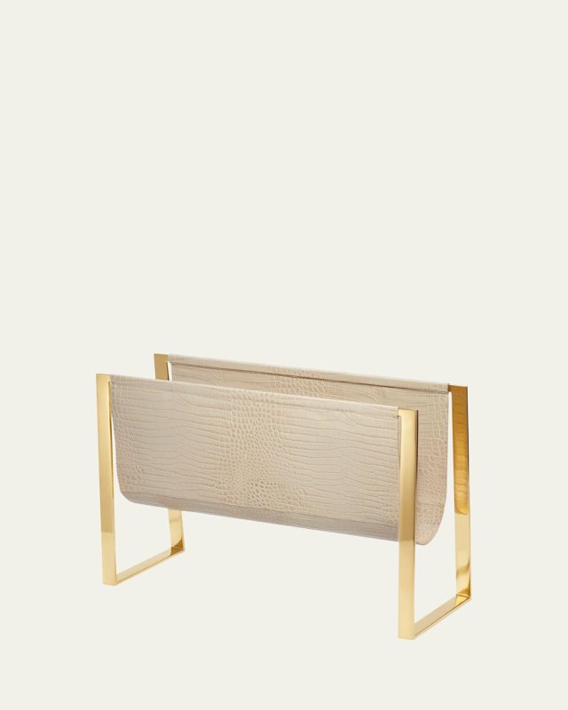 Classic Croc Magazine Rack